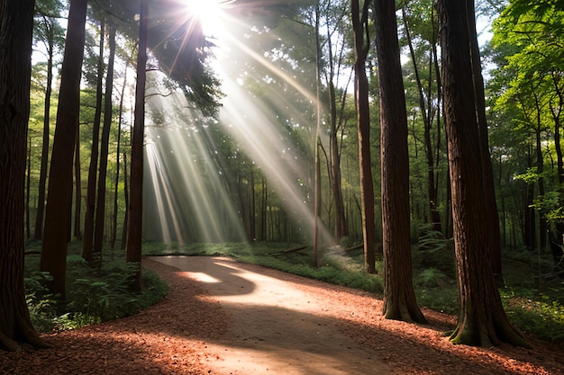 Bois de rayon de soleil