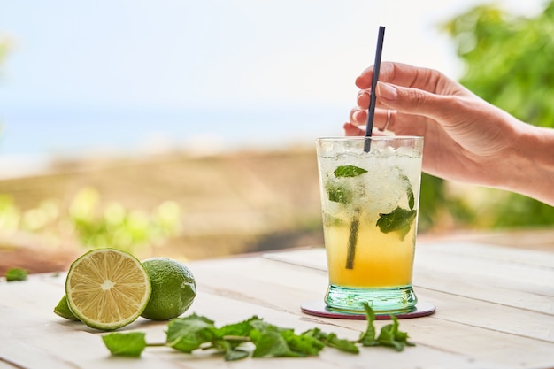 Boisson d'été Mojito