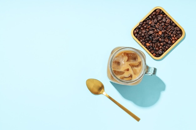 Boisson fraîche pour un café glacé rafraîchissant Boisson fraîche d'été