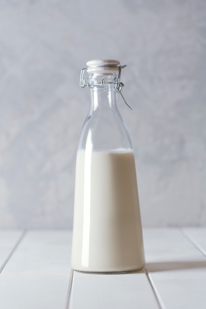 Boisson horchata biologique fraîche préparée à Valensia, Espagne