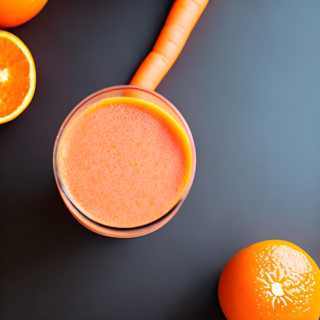 boisson smoothie aux carottes