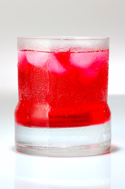 Boissons au soda rouge