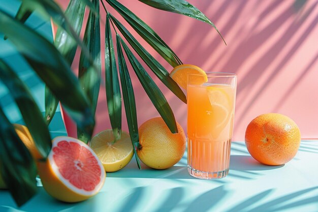 Photo boissons à la piscine été généré par l'ia