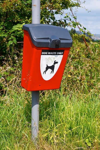 Boîte à caca pour chien