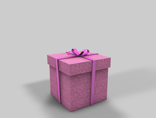 Boîte de cadeau 3D