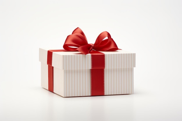 Une boîte cadeau rectangulaire blanche et rouge vibrante Une expérience de réalité augmentée incroyable 32