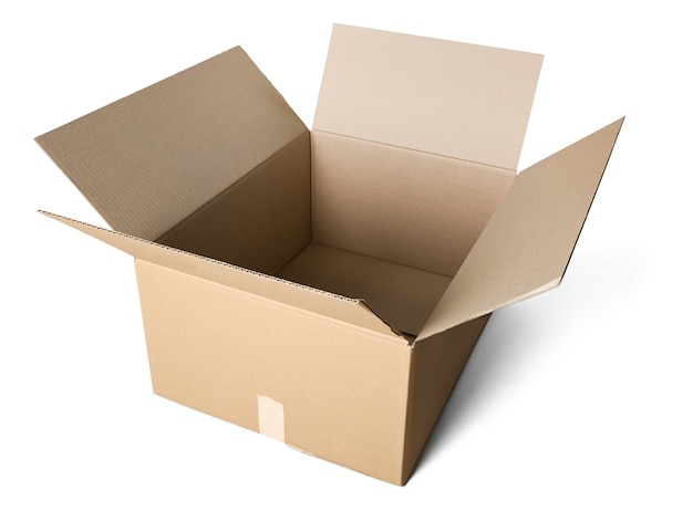 La boîte en carton