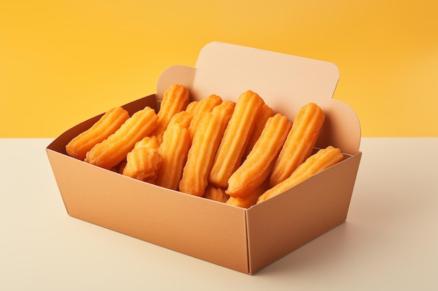 une boîte de churros