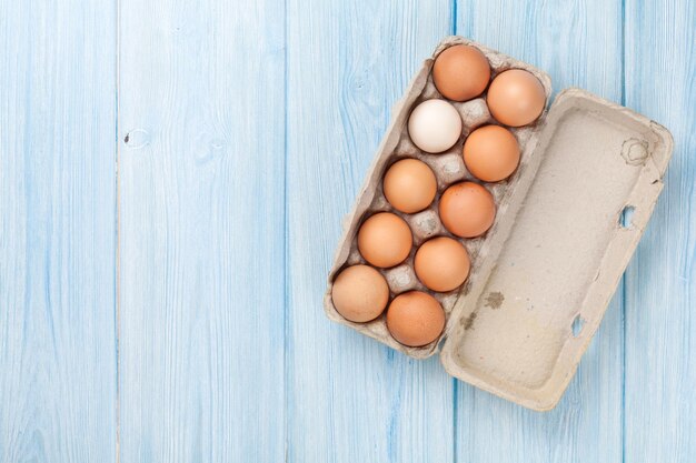 Boîte à oeufs en carton