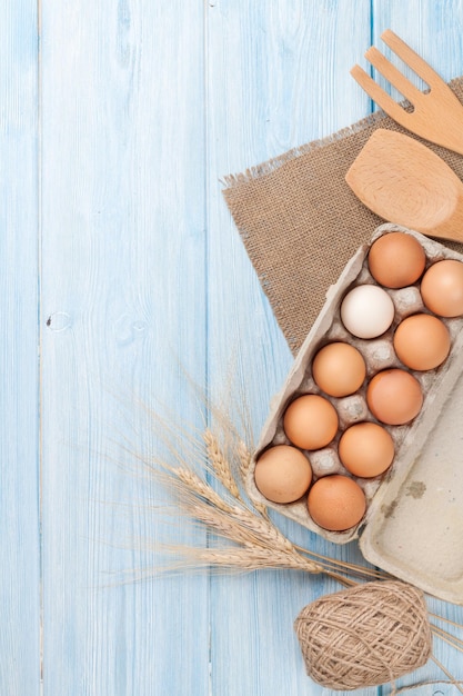 Boîte à oeufs en carton