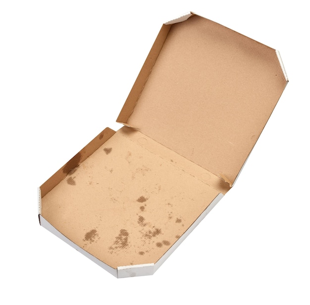 Boîte à pizza alimentaire carton livraison colis repas dîner déjeuner