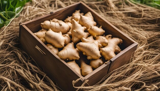 Photo une boîte de porcelets avec une boite en bois qui dit banque de cochons