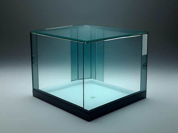 Boîte en verre