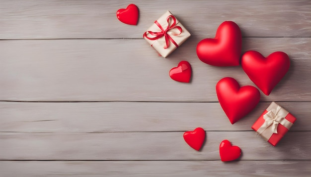 des boîtes à cadeaux pour la Saint-Valentin