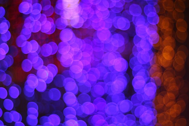 Bokeh de Noël