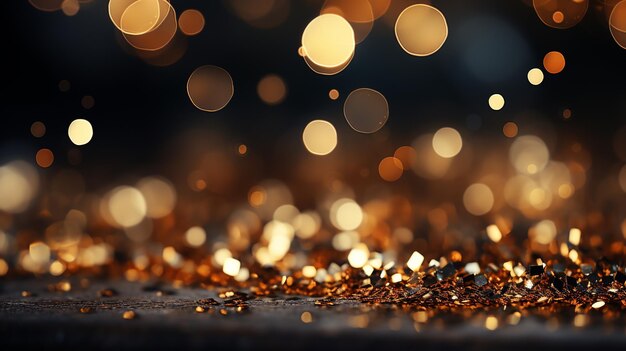 Bokeh d&#39;or