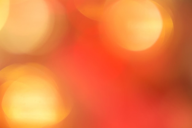 Bokeh orange et rouge L'arrière-plan avec boke Texture abstraite