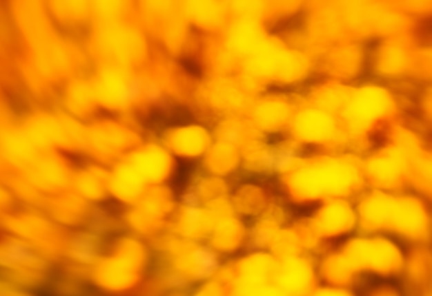 Bokeh orange