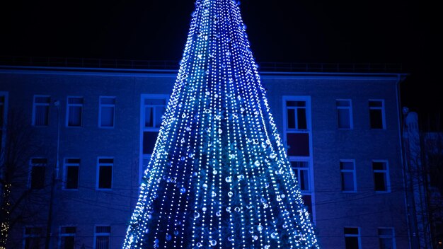 Bokeh scintillant dans la rue