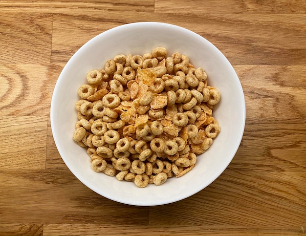 Bol de céréales du petit déjeuner