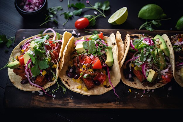 Bold Bites Vegan Tacos vole la scène de la nourriture