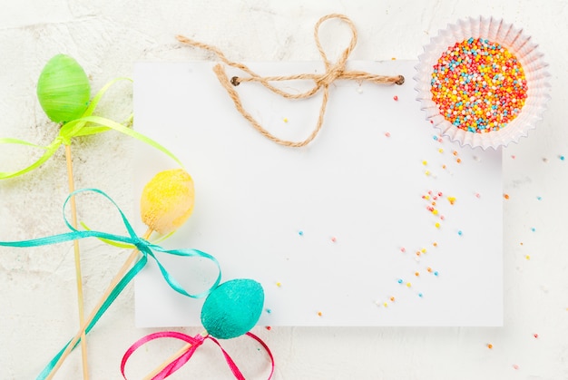 Bonbons au chocolat drôles pour Pâques