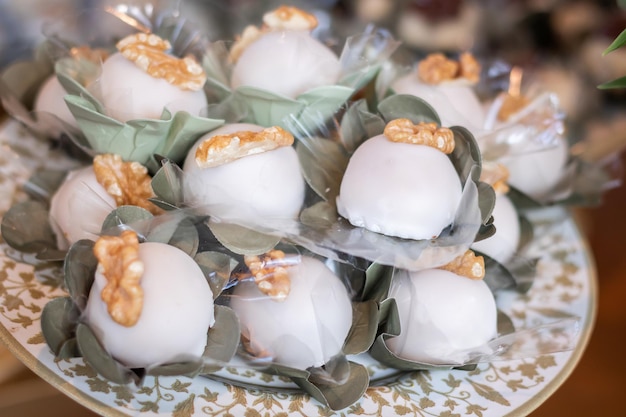 Bonbons aux noix Délicieux camée aux noix ma chérie