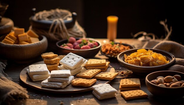 Bonbons et collations traditionnelles de Lohri