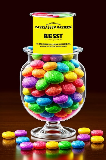 Photo bonbons colorés jelly beans bonbons arc-en-ciel collations délicieuses collations fond d'écran