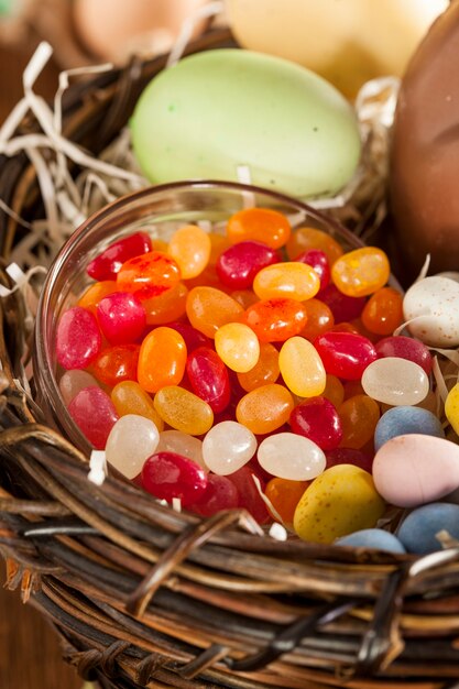 Photo bonbons dans un bol