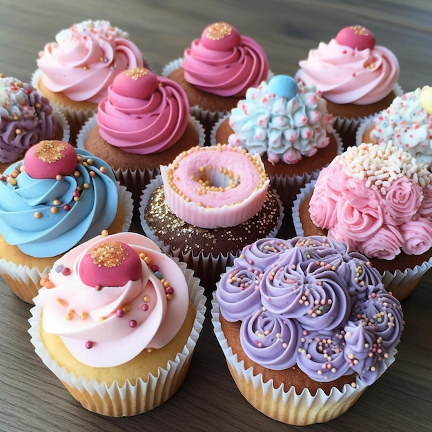 Bonbons de fête Cupcake