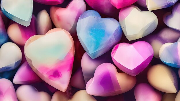 Bonbons en forme de coeur