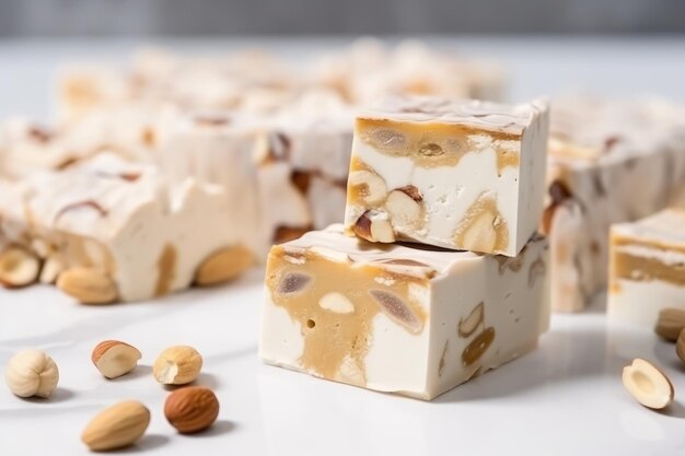 Des bonbons de nougat à la noix génèrent Ai