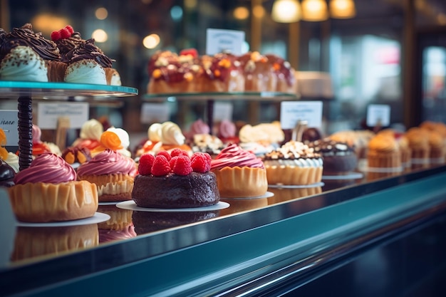 Des bonbons à la pâtisserie