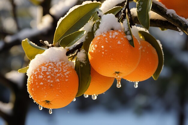 Le bonheur des agrumes d'hiver