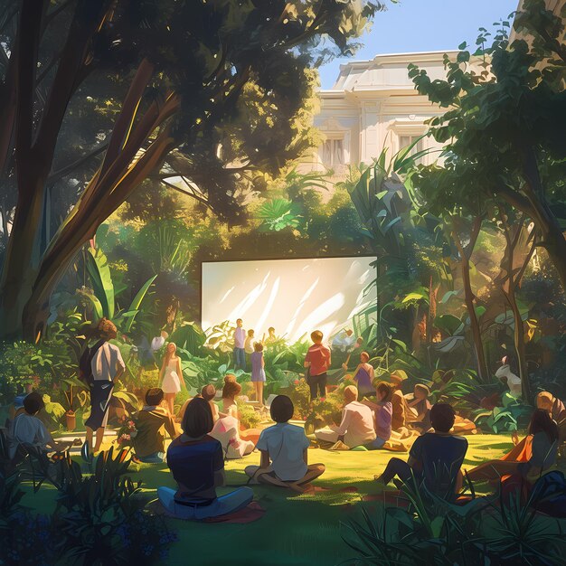 Le bonheur du cinéma en plein air