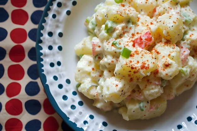 Le bonheur du sud, la perfection de la salade de pommes de terre.