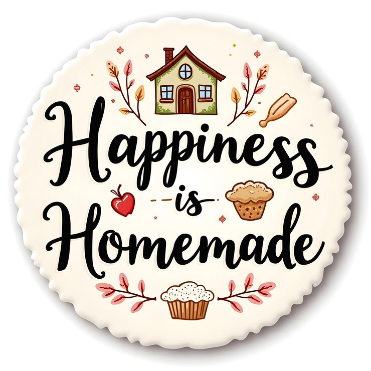 Photo le bonheur est fait à la maison célébrer la joie du confort cuisiné à la maison