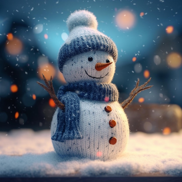 bonhomme de neige de Noël