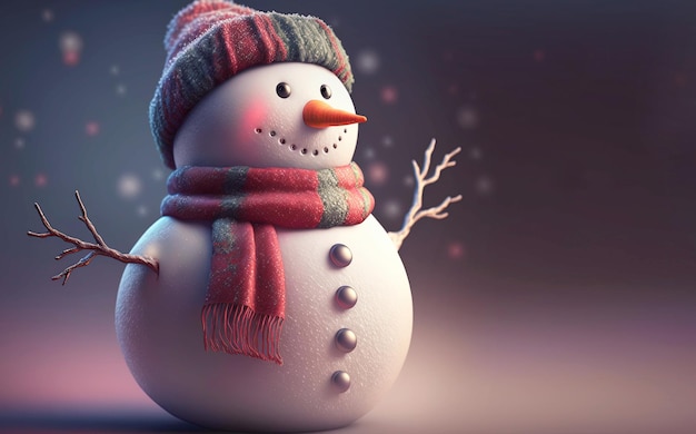 Bonhomme de neige de Noël