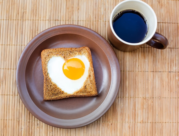 Bonjour avec un bon petit déjeuner