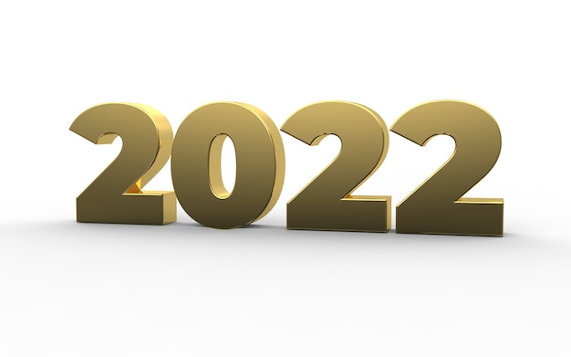 Bonne année 2022 fond