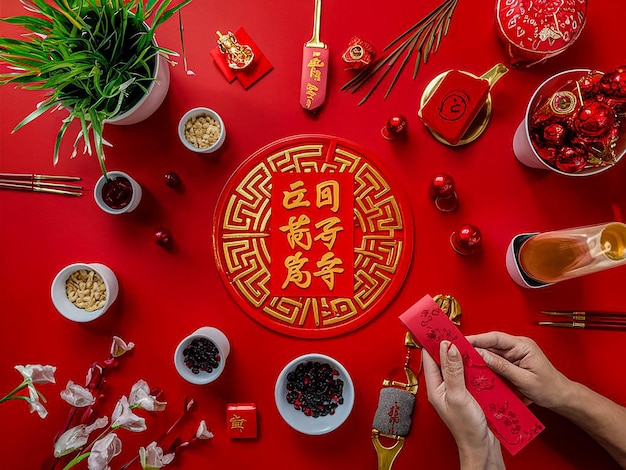 Bonne année chinoise 2025 année du lapin et du dragon affiches de salut bannière
