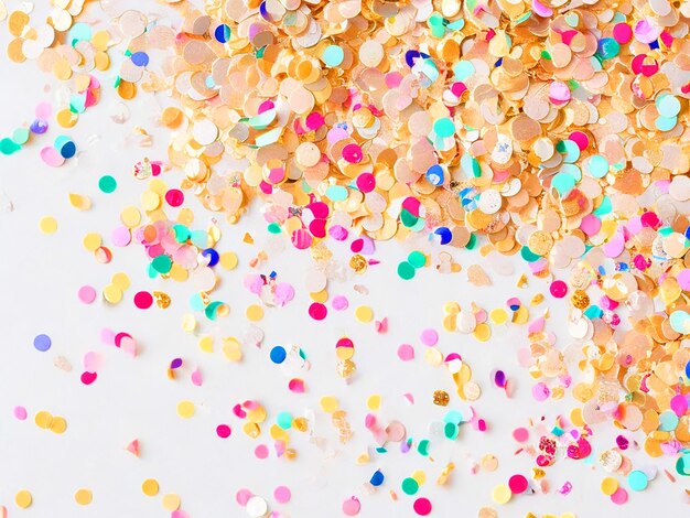 bonne année confetti image téléchargée