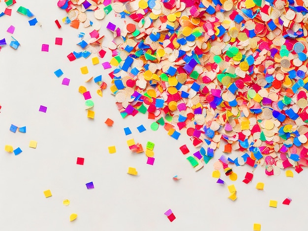 bonne année confetti image téléchargée