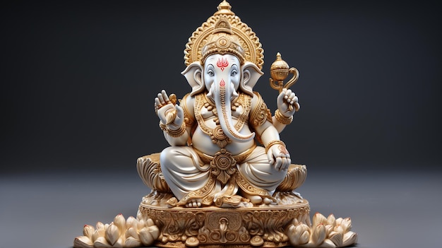 Bonne année à Ganesh Chaturthi, seigneur Ganesha Ganpati