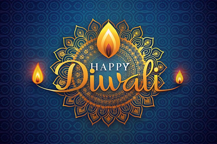 Photo bonne illustration de diwali