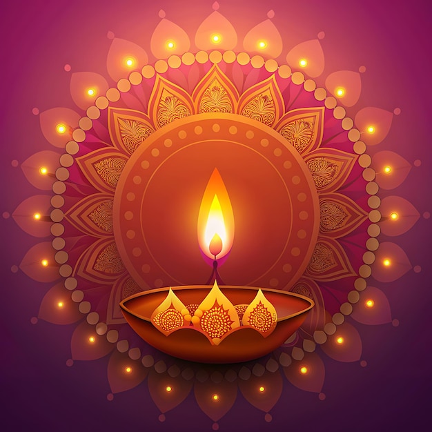Bonne illustration de Diwali