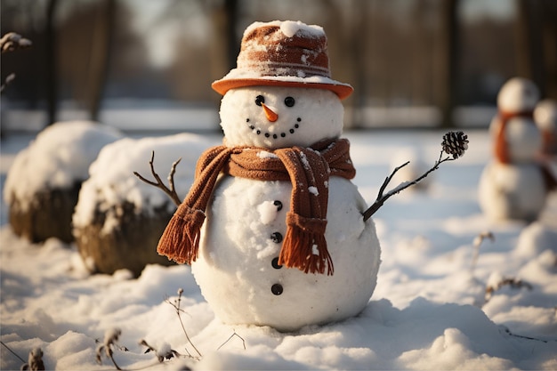 Bonne saison de neige en hiver