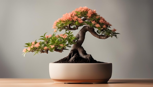 Un bonsai dans un pot